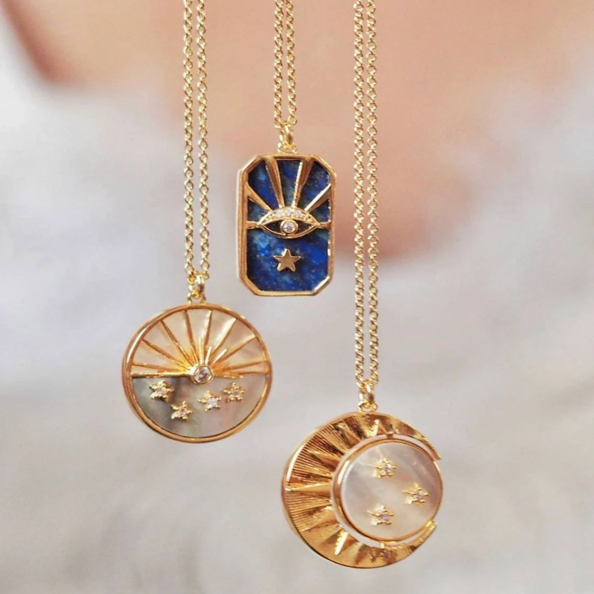 Solar Eclipse Necklace – Terra Soleil