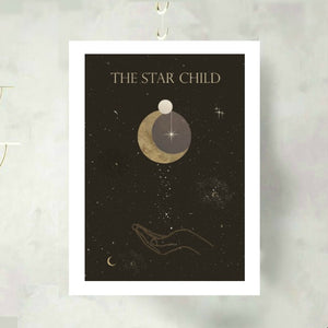 The Star Child Art Print - Terra Soleil