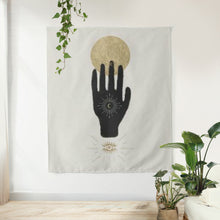 Load image into Gallery viewer, Stardust Palmistry Tapestry - Terra Soleil