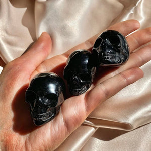 Obsidian Skull Crystal