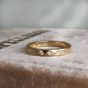 The Moon and Stars Stacking Ring - Terra Soleil