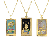 Load image into Gallery viewer, The Star Tarot Card Necklace