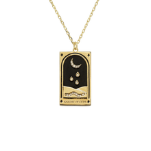 Load image into Gallery viewer, The Lovers Tarot Card Necklace