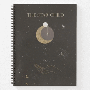 The Star Child Spiral Notebook - Terra Soleil