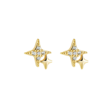 Load image into Gallery viewer, Sun Stud Earrings - Terra Soleil