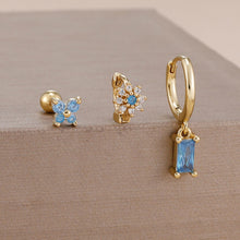 Load image into Gallery viewer, Lumi Periwinkle Earrings Set - Terra Soleil