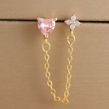 Load image into Gallery viewer, Rose Moon Earrings - Terra Soleil
