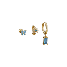 Load image into Gallery viewer, Lumi Periwinkle Earrings Set - Terra Soleil