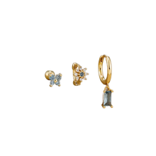 Load image into Gallery viewer, Lumi Periwinkle Earrings Set - Terra Soleil