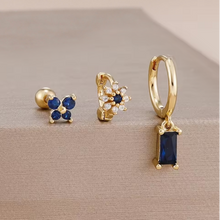 Load image into Gallery viewer, Lumi Periwinkle Earrings Set - Terra Soleil