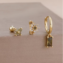 Load image into Gallery viewer, Lumi Periwinkle Earrings Set - Terra Soleil