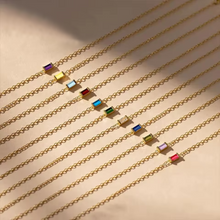 Load image into Gallery viewer, Solstice Birthstone Necklace - Terra Soleil