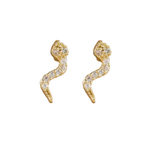 Load image into Gallery viewer, Rose Moon Earrings - Terra Soleil