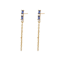 Load image into Gallery viewer, Blue Dangle Earrings - Terra Soleil