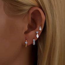 Load image into Gallery viewer, Periwinkle Peony Earrings Set - Terra Soleil