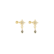 Load image into Gallery viewer, Mosslight Curve Earrings - Terra Soleil