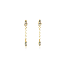 Load image into Gallery viewer, Mosslight Curve Earrings - Terra Soleil