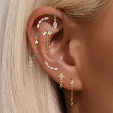 Load image into Gallery viewer, Mosslight Curve Earrings - Terra Soleil