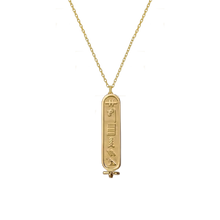 Load image into Gallery viewer, Amunet Cartouche Necklace - Terra Soleil