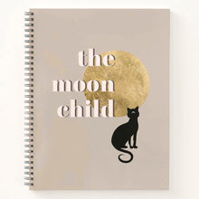 Load image into Gallery viewer, The Moon Child Spiral Notebook