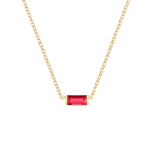 Load image into Gallery viewer, Solstice Birthstone Necklace - Terra Soleil
