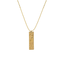 Load image into Gallery viewer, Zafira Zodiac Cartouche Necklace - Terra Soleil