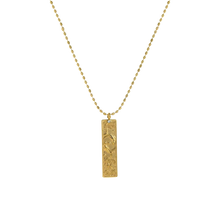 Load image into Gallery viewer, Zafira Zodiac Cartouche Necklace - Terra Soleil