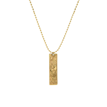Load image into Gallery viewer, Zafira Zodiac Cartouche Necklace - Terra Soleil