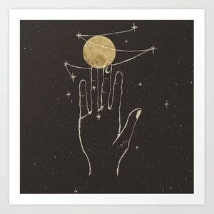 The Harvest Moon Art Print - Terra Soleil