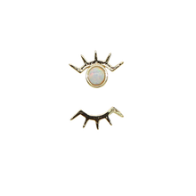 Load image into Gallery viewer, Evil Eye Stud Earrings - Terra Soleil