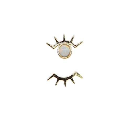 Evil Eye Stud Earrings - Terra Soleil