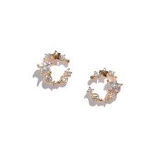Load image into Gallery viewer, The Pearl Moon Stud Earrings - Terra Soleil