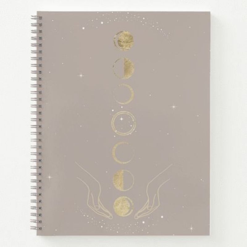 The Mystic Cartouche Spiral Notebook - Terra Soleil