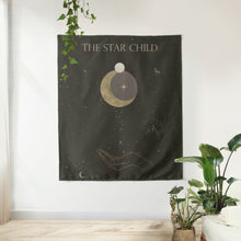 Load image into Gallery viewer, The Star Child Tapestry - Terra Soleil