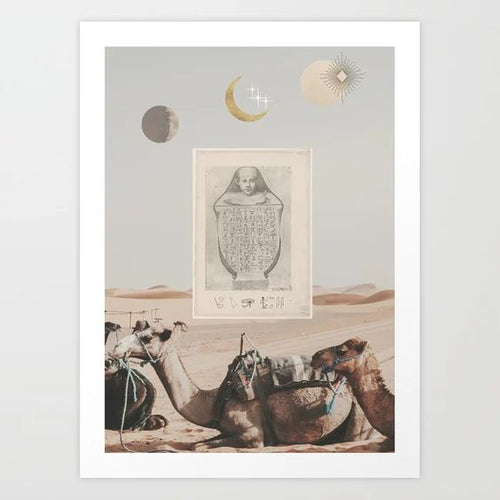 The Egyptian Scroll Art Print - Terra Soleil