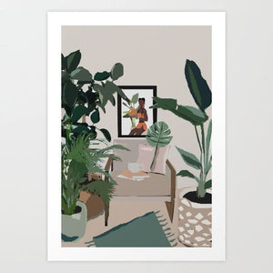 The Humble Home Art Print - Terra Soleil