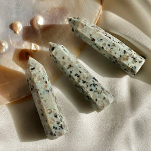 Dalmation Jasper Crystal Point