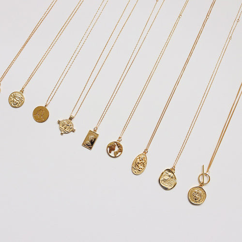 La Luna Charm Necklaces - Terra Soleil