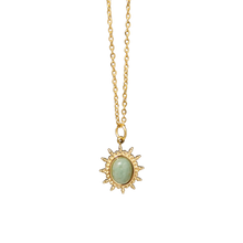 Load image into Gallery viewer, Green Quad Necklace