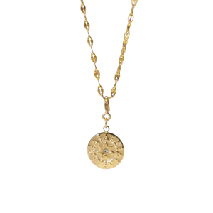 Cherub Coin Necklace