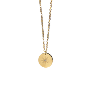 North Star Cutout Necklace