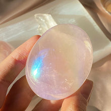 Load image into Gallery viewer, Angel Aura Rose Palm Stone