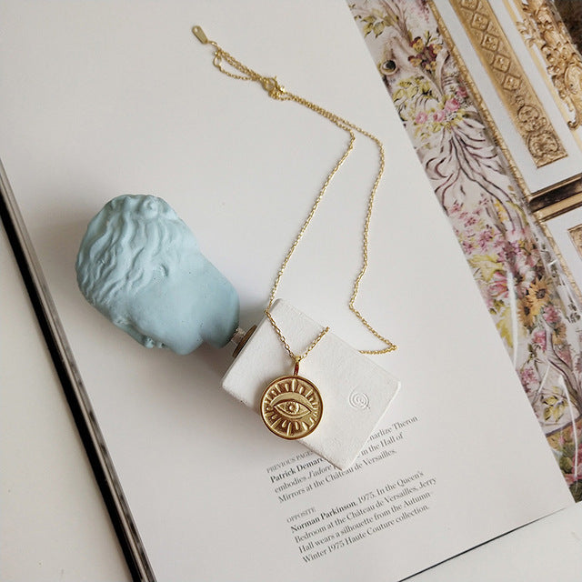 Coin Pendant Necklaces - Terra Soleil