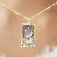 Load image into Gallery viewer, The Sun Tarot Card Necklace