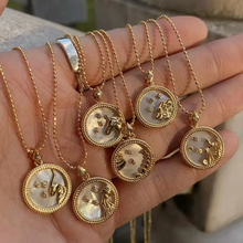 Load image into Gallery viewer, Pearl Zodiac Necklace