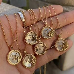 Pearl Zodiac Necklace