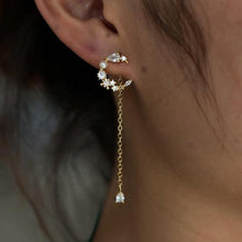 Load image into Gallery viewer, Pearl Moon Earrings - Terra Soleil