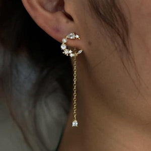 Pearl Moon Earrings - Terra Soleil