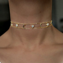 Load image into Gallery viewer, Celestial Layered Necklace - Terra Soleil