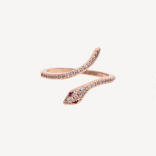 Load image into Gallery viewer, The Sylvia Serpent Ring - Terra Soleil